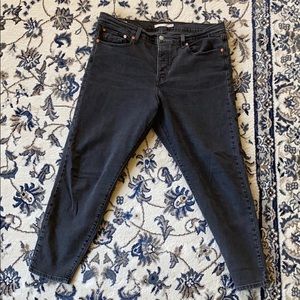 Levi’s Premium Wedgie Skinny 14W Black